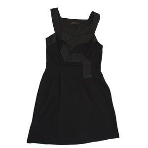 BCBGMaxAzria Black Corset Knit Sleeveless Dress 12